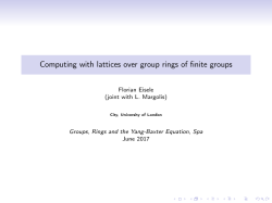 Computing with lattices over group rings of finite groups