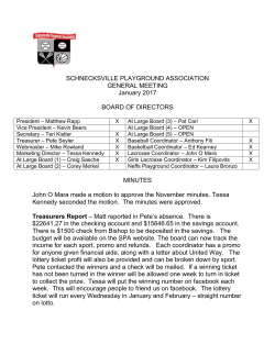 January 2017 - Schnecksville Playground Association