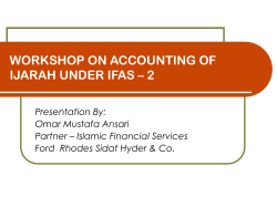 AAOIFI`s ACCOUNTING, AUDITING AND