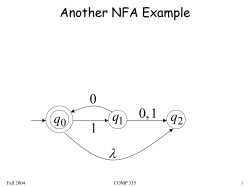 NFA DFA