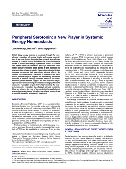 Peripheral Serotonin: a New Player in Systemic