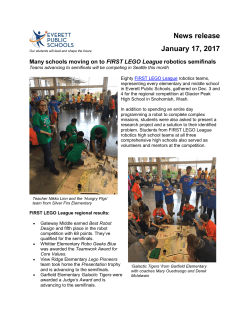 Many schools moving on to FIRST LEGO League robotics semifinals