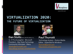 The Future of Virtualization