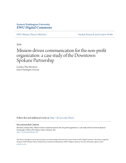 Mission-driven communication for the non