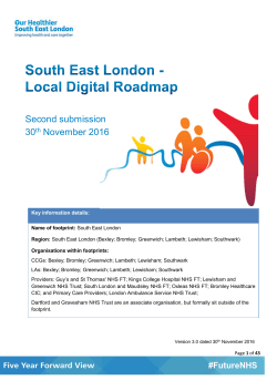 Second submission 30th November 2016