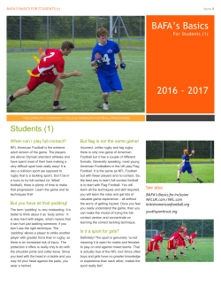 Newsletter - British American Football