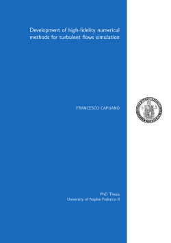 Development of high-fidelity numerical methods for turbulent
