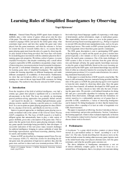 Learning Rules of Simplified Boardgames by Observing