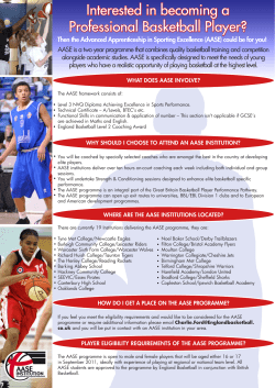 Interested in becoming a Professional Basketball Player?