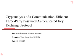 (Reflection Attack on a Generalized Key Agreement and Password