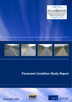 pavement-condition-study