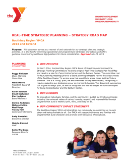 real-time strategic planning &ndash; strategy road map