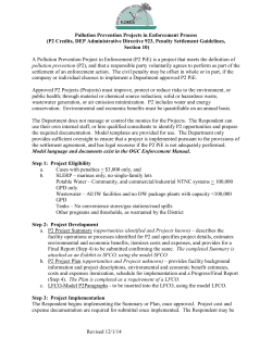 Pollution Prevention Fact Sheet