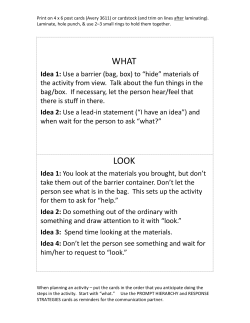 Script Cards 4x6 - Gail Van Tatenhove