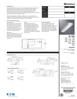 Metalux BI, BIU, 1 or 2 Lamp Commercial Plus