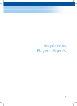 Regulations Players` Agents