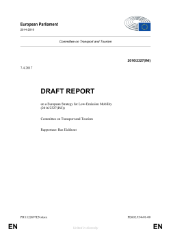 en en draft report - European Parliament