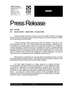 Nicholson Director of Security Press Release 02