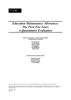EMA: THE SECOND YEAR EVALUATION REPORT