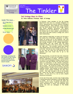 The Tinkler - Faculty of Medicine