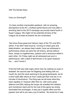 348 The Dentist Diary Carry on Grinning!!!! It`s been another