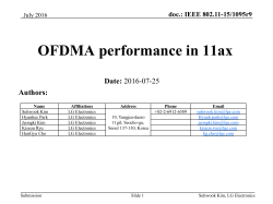 TCP and UDP mixed, variable UDP UL