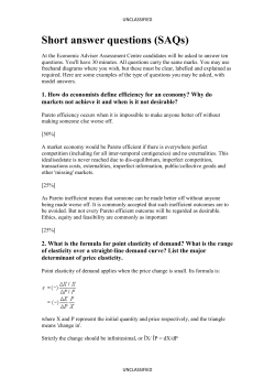 Short answer questions (SAQs)