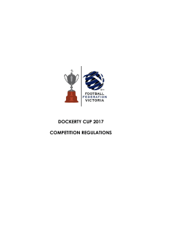 dockerty cup 2017 competition regulations