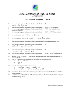 Sample Paper for SA-1/A2 - Indian School Al Wadi Al Kabir