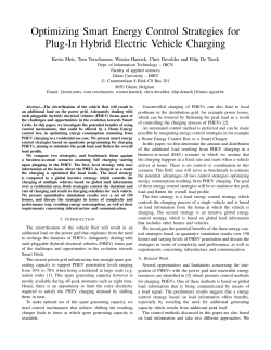 Optimizing smart energy control strategies for plug-in hybrid