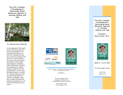 Play w Purpose brochure
