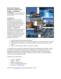 Rigorous Program of Study Grant - Auto Tech