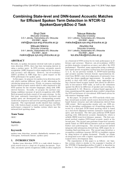 Combining State-level and DNN-based Acoustic Matches for