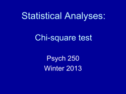 chi square