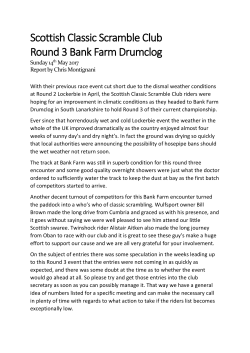 Scottish Classic Scramble Club Round 3 Bank Farm Drumclog