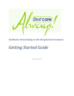 The Antibiotic Stewardship Bundle