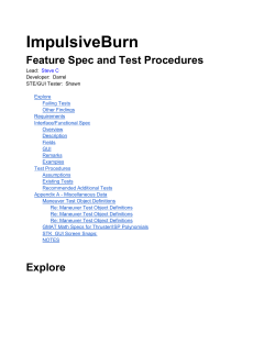 FRR-11 ImpulsiveBurn