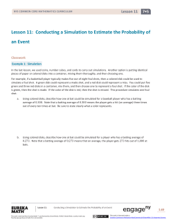 Grade 7 Mathematics Module 5, Topic B, Lesson 11