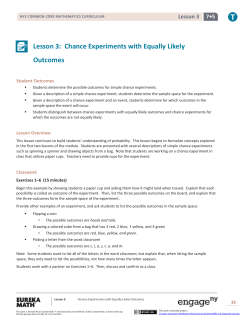 Grade 7 Mathematics Module 5, Topic A, Lesson 3