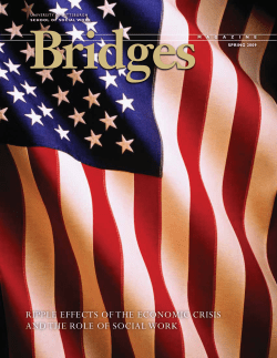 Social Workers Step Front and Center in Economic Crisis