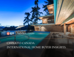 china to canada: international home buyer insights