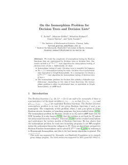 On the Isomorphism Problem for Decision Trees and Decision Lists