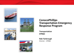 ConocoPhillips HSE Management