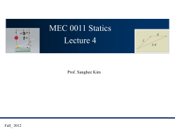 Chapter Objectives Develop the equations of equilibrium for a rigid