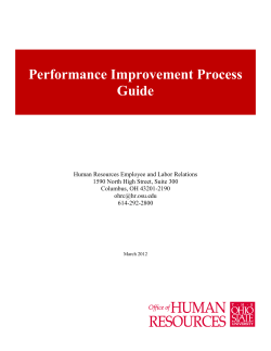 Performance Improvement Process Guide