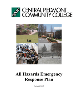 All Hazards Emergency Response Plan