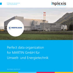 CASE STUDY Perfect data organization for MARTIN GmbH für