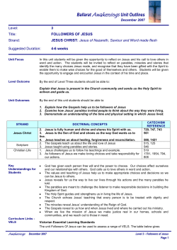 Ballarat Awakenings Unit Outlines