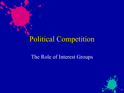 Political Competition