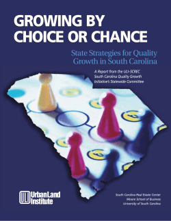 Growing by Choice or Chance - North Inlet